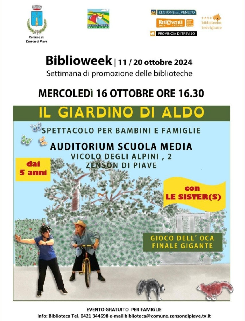 Il giardino di Aldo - spettacolo per bambini e famiglie